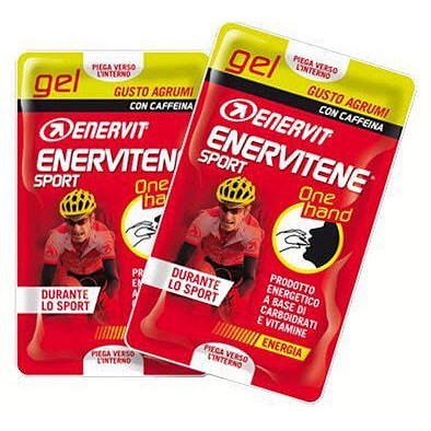 Enervitene Sport Gel One Hand citrus + kofein 2x12,5ml