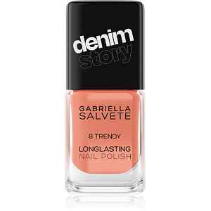 Gabriella Salvete Longlasting Enamel Denim Story dlouhotrvající lak na nehty odstín 08 Trendy 11 ml