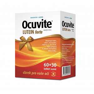 Ocuvite LUTEIN forte dárkové balení 60+30 tablet