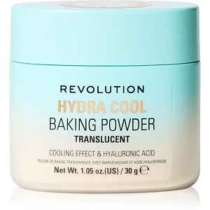 Revolution Hydra Cool Loose Baking Powder rozjasňující sypký pudr s chladivým účinkem 30 g