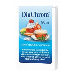 Diachrom nízkokalorické sladidlo 80 tablet