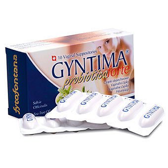 Fytofontana Gyntima Probiotica vag.čípky FORTE10ks