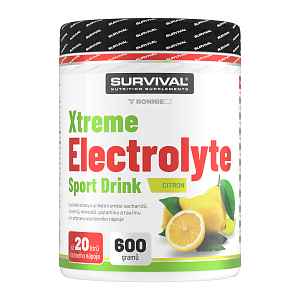 Survival Xtreme Electrolyte Sport Drink 600 g citron