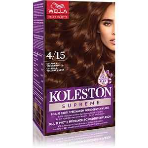 Wella Koleston Supreme barva na vlasy odstín 4/15 Cool Evening Brown 100 ml