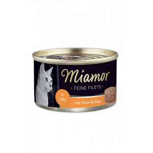 Finnern Miamor Fine Finest tuňák+sýr konzerva 100g