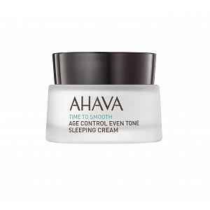 Ahava Time to Smooth noční rozjasňující krém 50 ml