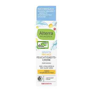 Alterra Naturkosmetik Hydratační pleťový krém Sensitiv Pro Age 50 ml