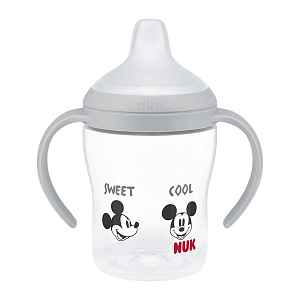 NUK Perfect Match Láhev na učení Disney Mickey 6m+ 150 ml 1 ks grey