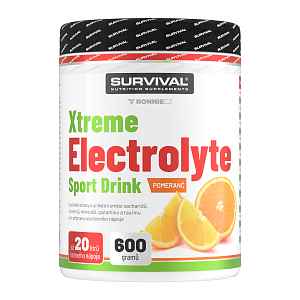 Survival Xtreme Electrolyte Sport Drink 600 g pomeranč