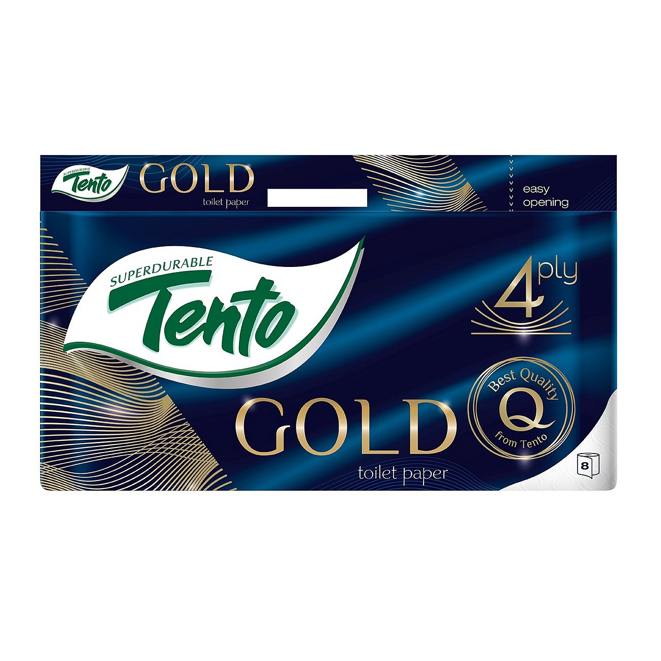 Tento Gold toaletní papír 4-vrstvý 8 ks/bal.