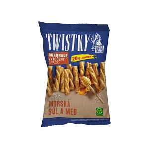 Twistky mořská sůl a med 180 g