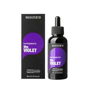 Ultra koncentrované čisté pigmenty Selective Professional ThePigments TheViolet - 80 ml, fialové