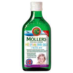 Mollers Omega 3 Můj první rybí olej 250ml