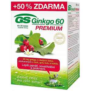 GS Ginkgo 60 Premium tbl. 60+30