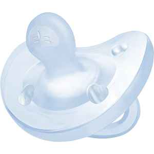 Chicco Physio Soft 0-6 m dudlík Blue 1 ks