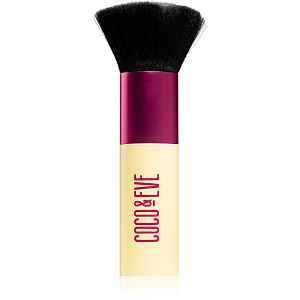 Coco & Eve Sunny Honey Deluxe Vegan Kabuki Brush štětec kabuki na tělo a obličej 1 ks