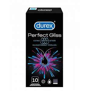 Durex Perfect Gliss kondomy 10 ks