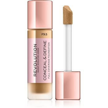Makeup Revolution Conceal & Define krycí make-up odstín F9.5 23 ml
