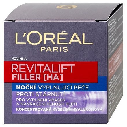 Revitalift Filler noční krém proti vráskám 50ml