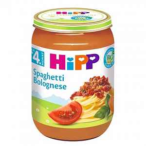 HIPP BABY BIO Špagety v boloňské omáčce 190g