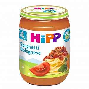 HIPP BABY BIO Špagety v boloňské omáčce 190g
