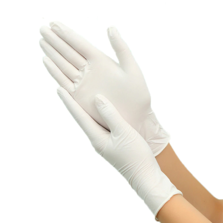Jednorázové rukavice z latexu 100ks