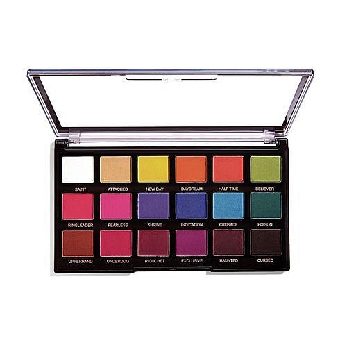 Revolution Paletka 18 očních stínů Regeneration Trends Mischief Mattes  14,4 g