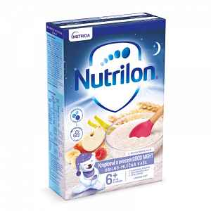 Nutrilon Krupicová kaše s ovocem GOOD NIGHT 225g