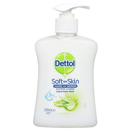 Dettol Tekuté mýdlo Aloe Vera a vitamín E 250ml