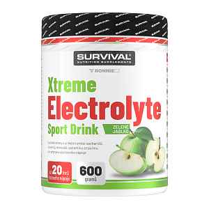 Survival Xtreme Electrolyte Sport Drink 600 g zelené jablko