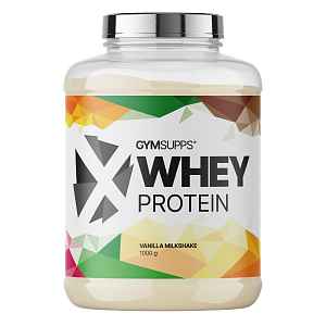 Gymsupps XWhey Protein 1kg - vanilkový milkshake