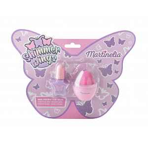 Martinelia Shimmer Strips lak na nehty a balzám na rty
