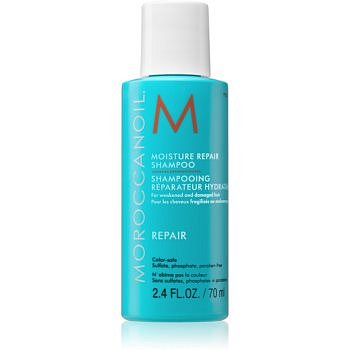 Moroccanoil Moisture Repair šampon pro poškozené, chemicky ošetřené vlasy 70 ml