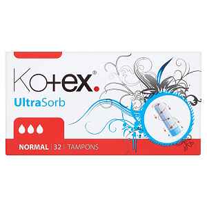 KOTEX Tampony Ultra Sorb Normal 32ks