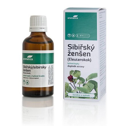 AROMATICA Sibiřský ženšen-Eleuterokok byl.kap.50ml