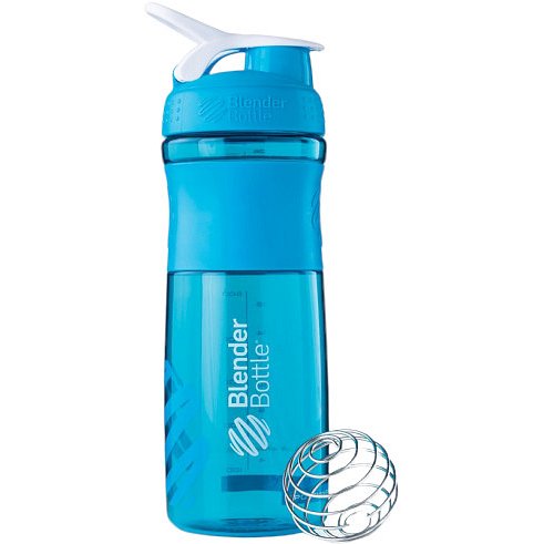 Blender Bottle Sportovní láhev a šejkr Sportmixer 2v1 820ml - modrá