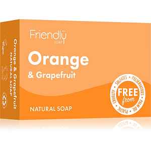 Friendly Soap Natural Soap Orange & Grapefruit přírodní mýdlo 95 g