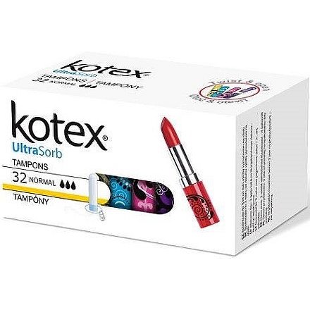 KOTEX Tampony Ultra Sorb Normal 32ks