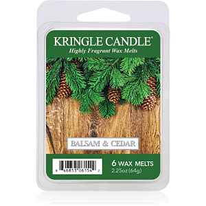 Kringle Candle Balsam & Cedar vosk do aromalampy 64 g