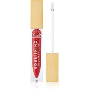 MUA Makeup Academy Virtual Glow vyživující lesk na rty pro třpytivý lesk odstín Metaversal Coral 6.5 ml
