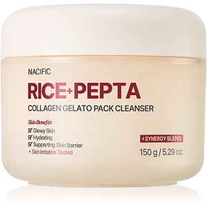 Nacific Rice + Pepta Collagen Gelato Pack Cleanser hydratační čisticí gel pro posílení kožní bariéry 150 g
