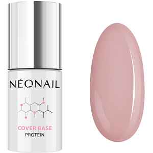 NEONAIL Cover Base Protein podkladový lak pro gelové nehty odstín Natural Nude 7,2 ml