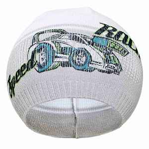 New Baby Podzimní dětská čepička  Racing světle modrá, vel. 110 (4-5r)