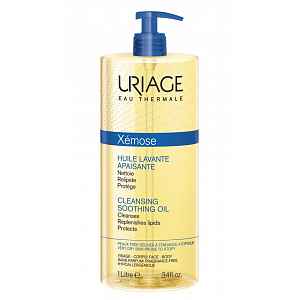 Uriage Xémose C8+ Zklidňující mycí olej pro suchou až atopickou pokožku 1000 ml