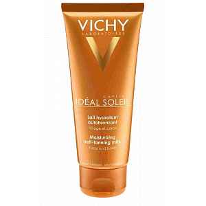 Vichy Idéal Soleil Hydratační samoopalovací mléko na obličej a tělo 100ml