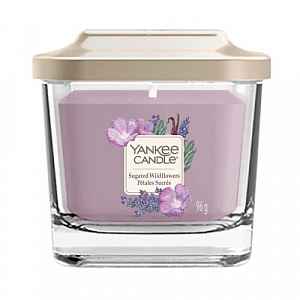 Yankee Candle Aromatická svíčka malá hranatá Sugared Wildflowers  96 g