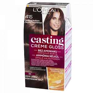 L'Oréal Paris Casting Crème Gloss ledový kaštan 415