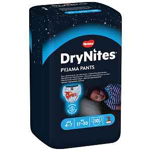 Plenkové kalhotky Dry Nites pro chlapce s váhou 17-30 kg.