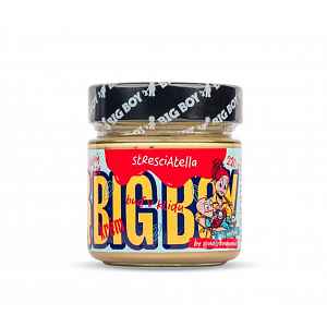 BIG BOY Stresciatella mandlový krém s kousky kakaových bobů 220 g