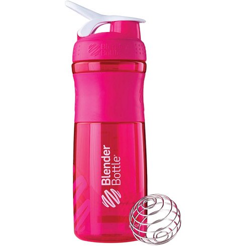 Blender Bottle Sportovní láhev a šejkr Sportmixer 2v1 820ml - růžová